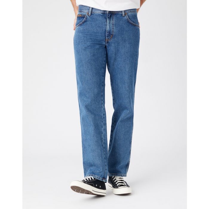 Wrangler Texas Denim Stonewash Blue | Wrangler Jeans | Jean