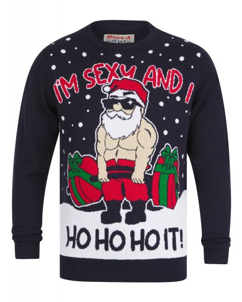Christmas Jumper Sexy And I Ho It Ink