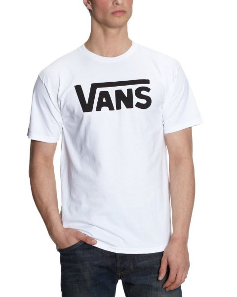 Vans Crew Neck Print T-shirt White Image