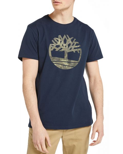 Timberland Kennebec Tree Regular T-Shirt Dark Sapphire | Jean Scene
