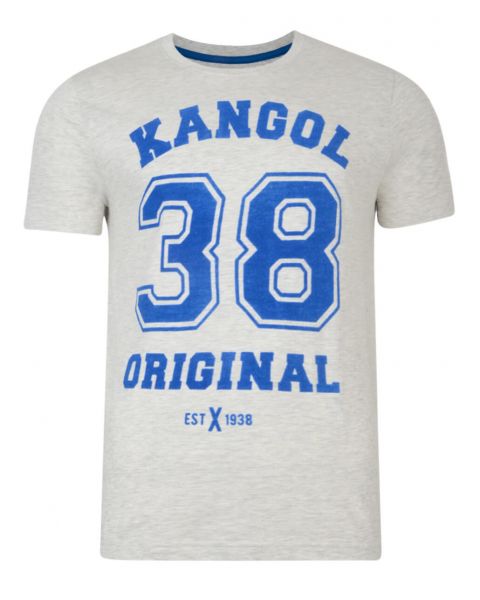 Kangol Original 38 Crew Neck Logo T-shirt Ecru Image