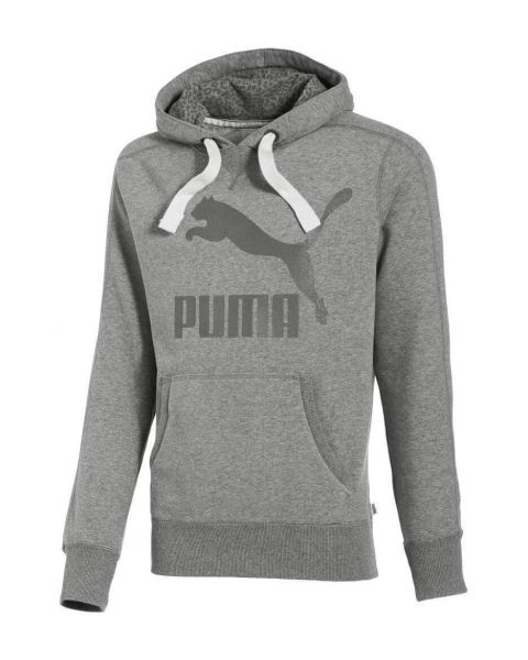 Puma Heritage Hooded Sweatshirt Grey Image