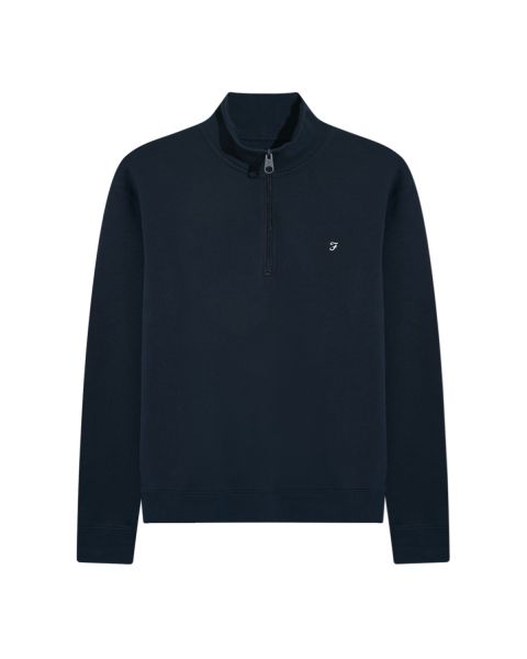 Farah Harry 1/4 Zip Jumper True Navy