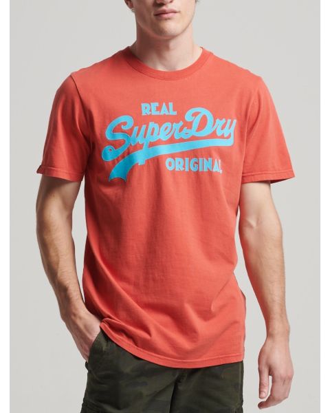 Superdry Vintage Logo Neon T-Shirt Americana