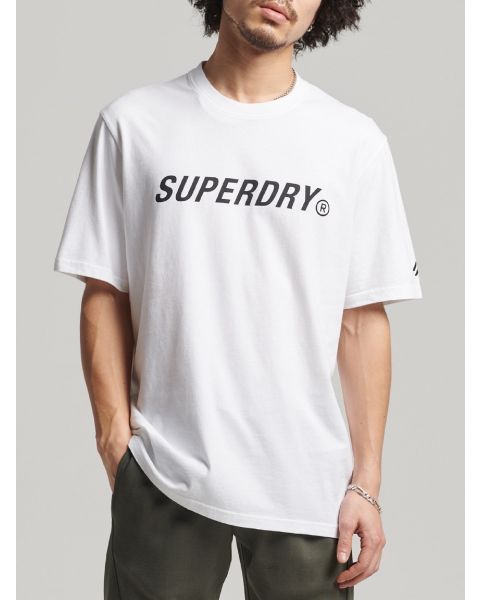 Superdry Classic Logo T-Shirt Bright White