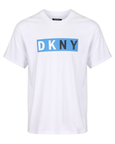 DKNY AVIATORS Crew Neck T-Shirt White
