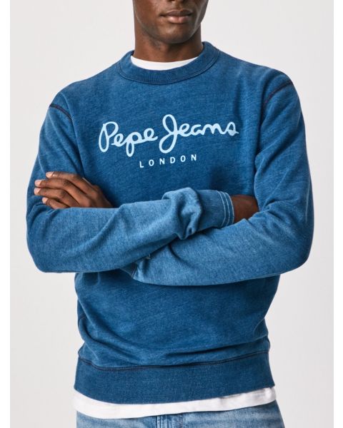 Pepe Jeans Dindigo Logo Sweatshirts Indigo