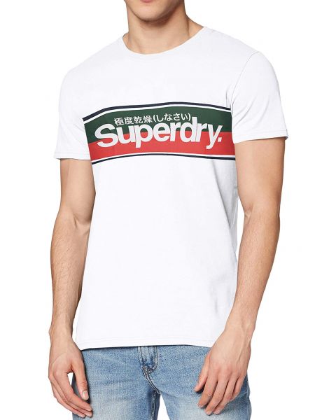 Superdry Core Men's T-Shirt Optic | Jean Scene