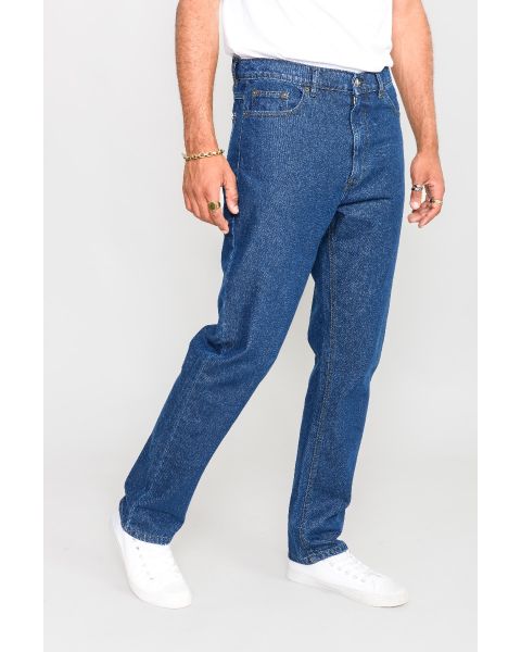 Rockford Long Leg Denim Jeans Blue Stonewash Blue | Men's Rockford Jeans | Jean Scene
