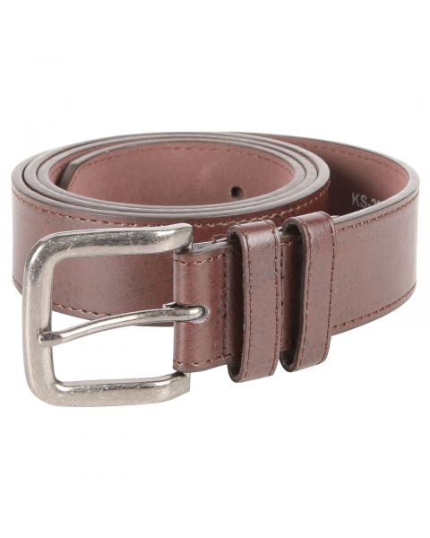 Duke Kingsize Bonded Basic Leather Belt Brown | Jean Scene
