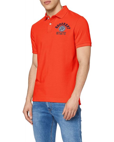 Superdry Classic Superstate Polo Shirt Grenadine