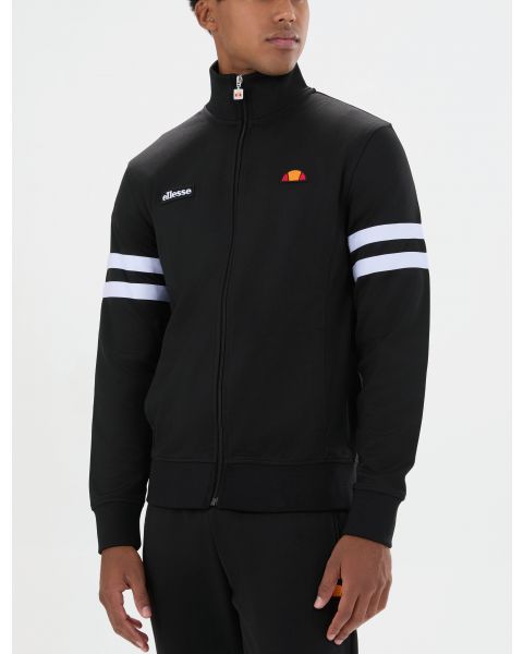 Ellesse Roma Track Jacket Black White
