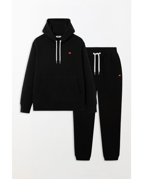 Ellesse Traccota Tracksuit Hoody and Jogger Set New Black
