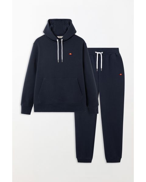 Ellesse Traccota Tracksuit Hoody and Jogger Set Navy Blue
