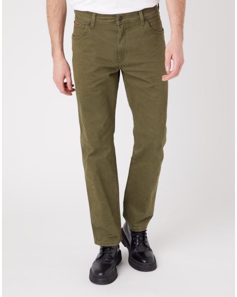 Wrangler Texas 93 Soft Fabric Jeans Militare Green | Jean Scene