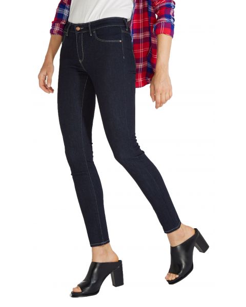 Wrangler Skinny Women's Slim Stretch Jeans Rinsewash | Jean Scene
