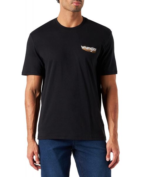 Wrangler Logo 2.0 Crew Neck T-Shirt Black